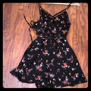 AEO Strappy Floral Romper